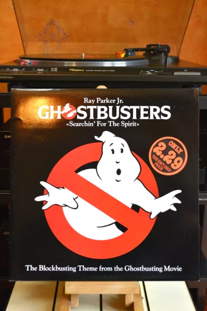 12" Vinyl Record Ray Parker Jnr, Ghostbusters, 1984 A1 PRESS NR MINT/  E619