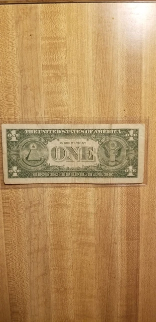 1957A One Dollar Well Circulated Silver Certificate Note - $1 Bill 2