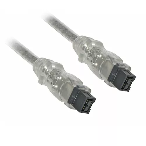 Firewire 800 IEEE1394B 9 Pin to 9 Pin Cable Lead Silver - SENT TODAY