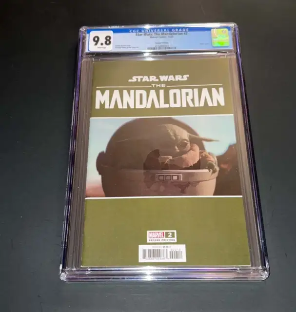 CGC 9.8 Star Wars: The Mandalorian #2 2nd printing Grogu Baby Yoda