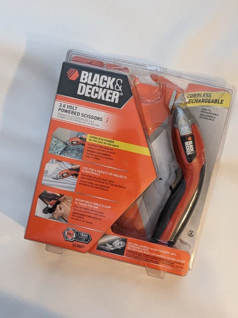Black and hotsell decker electric scissors