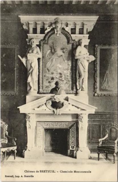 CPA Chateau de BRETEUIL-Cheminée Monumentale (28859)