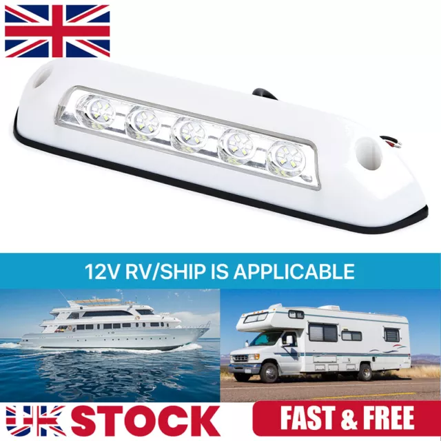 Waterproof 12V LED Awning Light Bar Strip Lamp for RV Caravan Boat Motorhome