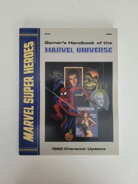 Gamers Handbook Of The Marvel Universe - Rpg Tsr Mu6