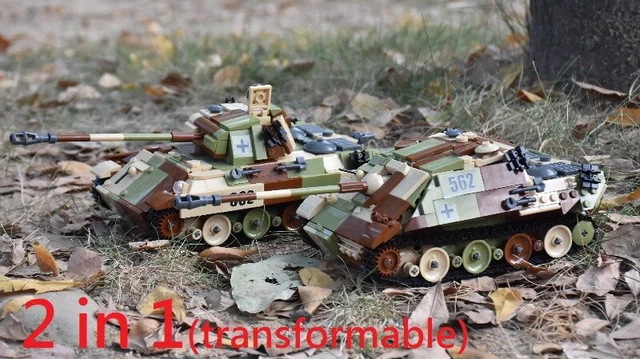 Tank/Char World War 2 ¤ Panzerkampfwagen IV ¤ Building Block Set 985 pièces¤ NEUF