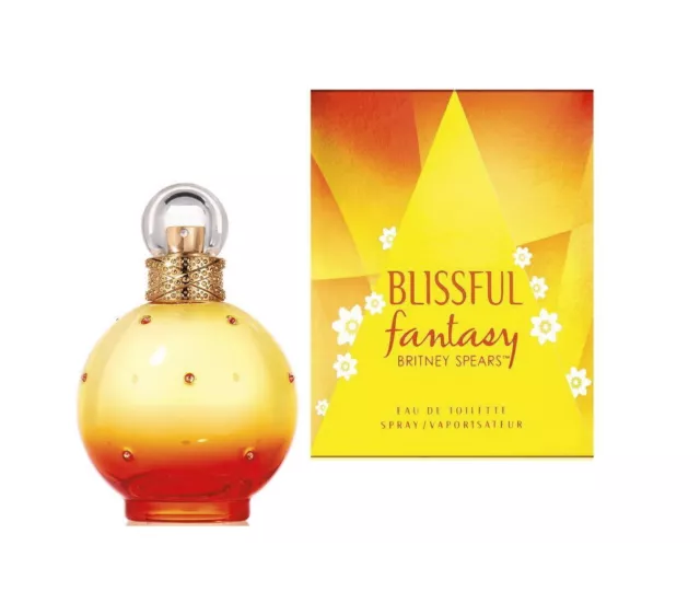 Britney Spears Blissful Fantasy 100 ml EDP eau de parfum para mujer nuevo y sellado