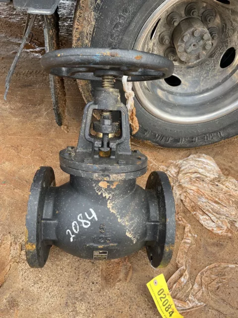 5” Inch Globe Valve Flanged Cast Iron