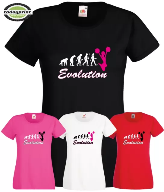 Girlie Shirt Cheerleader Evolution, Cheer, Football, Cheerleading, Top