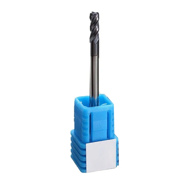 Gambo extra lungo 4 flauti mulino estremità carburo di tungsteno 75 mm per fres