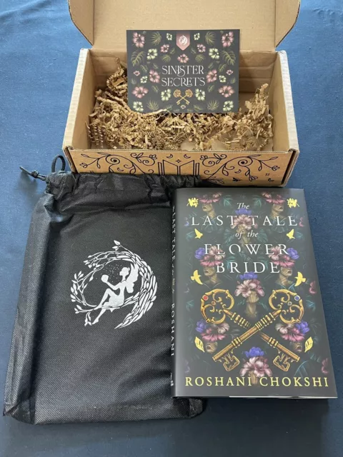 FairyLoot The Last Tale of the Flower Bride SIGNED Bookplate Roshani Chokshi NEW