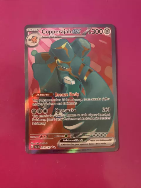 Copperajah EX 245/193 Full Art NM/M Paldea Evolved Pokemon Card