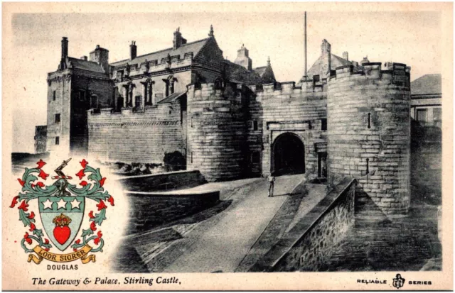 The Gateway & Palace Stirling Castle Scotland 1910s Postcard Reliable Series