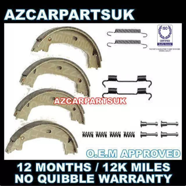 for BMW 1 2 3 4 SERIES X1 Z4 REAR MINTEX HAND BRAKE PARKING BRAKES SHOES SET KIT