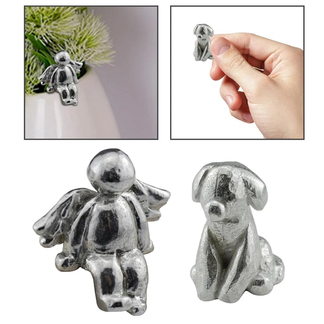 2x Mignon Résine Figurine Décoration Art Statue Artisanat Décor À La