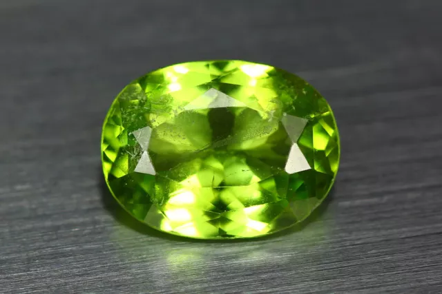 4.290 Cts Wonderful Rarest Super Green Natutral Pakistan Peridot Loose Gemstone