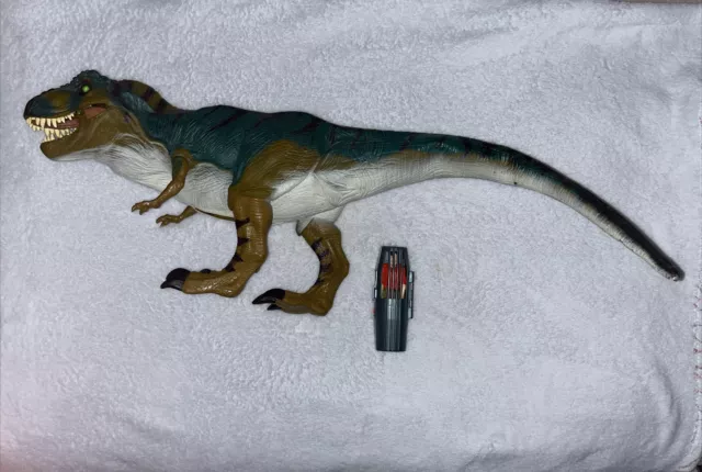 Jurassic Park Lost World JP28 Bull 1997 Kenner Vintage Complete partially workin