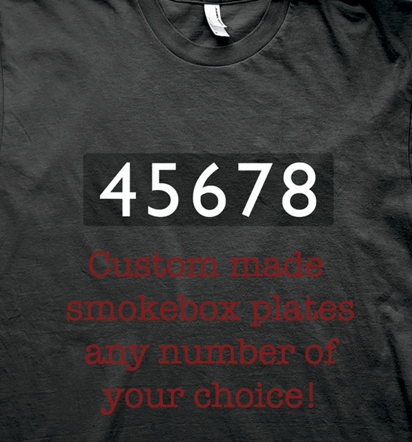 TRAIN BR RAIL railway steam loco smoke box number models t shirt £12.99