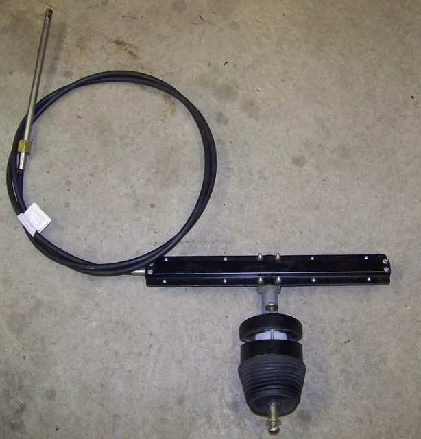 13ft Teleflex  M86X13  Boat Rack Steering Cable & Tilt Helm with hardware.