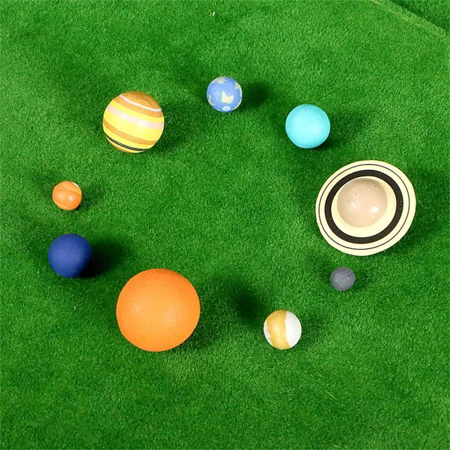 MINI SOLAR SYSTEM Educational Ball Toys Solar System Balls For