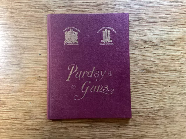A Scarce James Purdey & Sons 1929 Instruction Booklet.