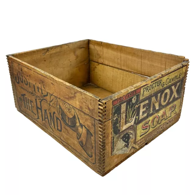 Lenox shop soap box