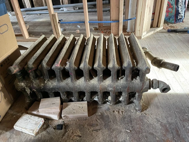 cast iron radiators from demo working cast iron radiators from demo working