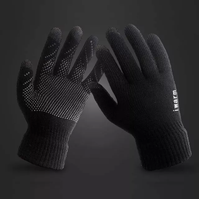 Mobile Phone Gloves Windproof Gloves Mens Touch Screen Gloves 2