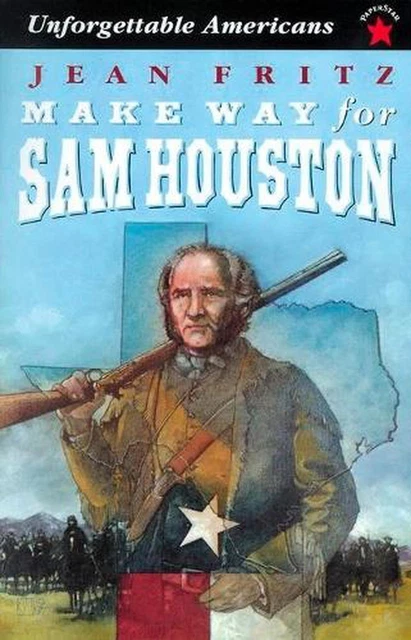 MAKE WAY FOR Sam Houston by Jean Fritz (English) Paperback Book $28.07