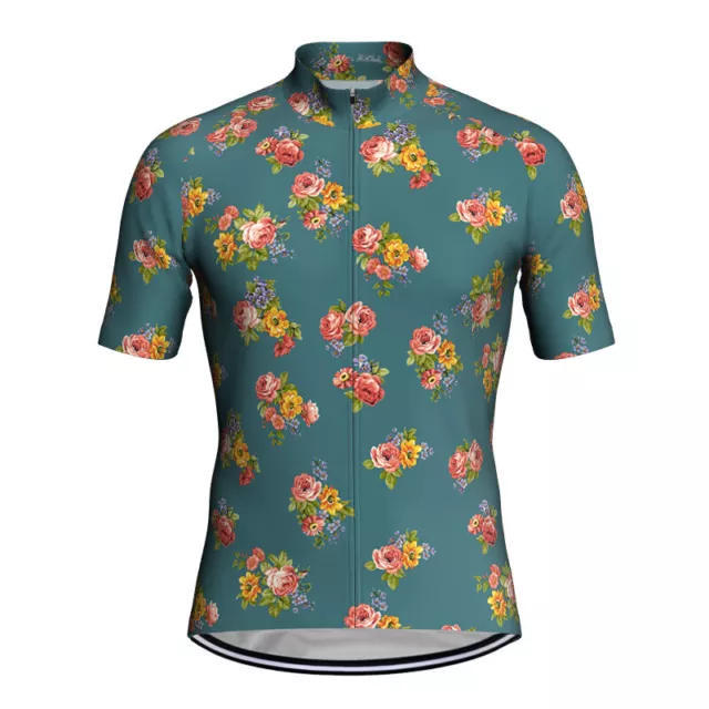 Short Sleeve Bicycle Clothes Cycling Shirt Jersey MTB Bib Bike Jacket Top Wear