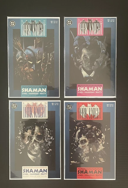 Batman Legends of the Dark Knight 2 3 4 5 Lot DC 1989 VF/NM