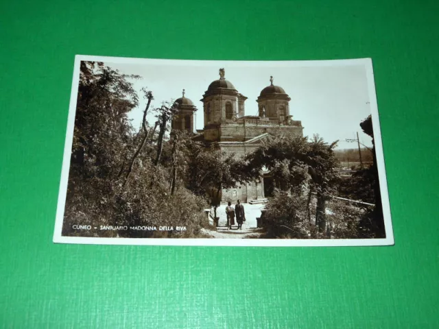 Cartolina Cuneo - Santuario Madonna della Riva 1930 ca