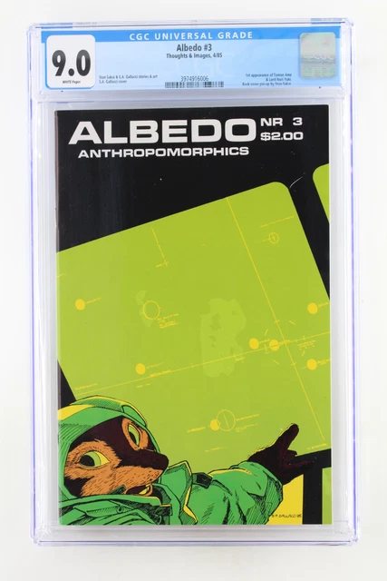 Albedo #3 - Thoughts + images 1985 CGC 9.0 1st Appearance of Tomoe Ame and Lord