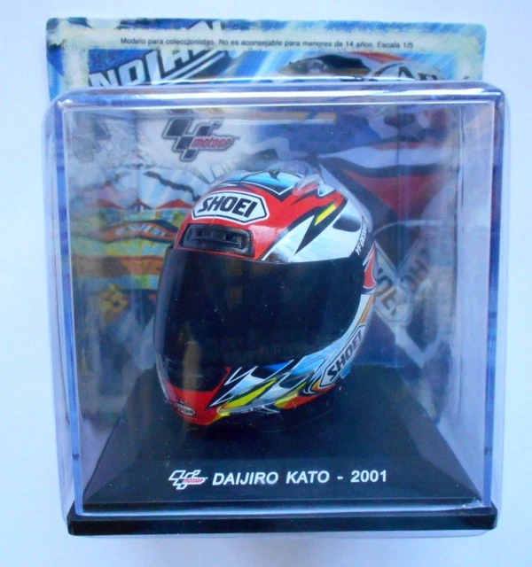 Casques Moto Gp - Daijiro Kato 2001 Wc - Échelle 1/5 [033]