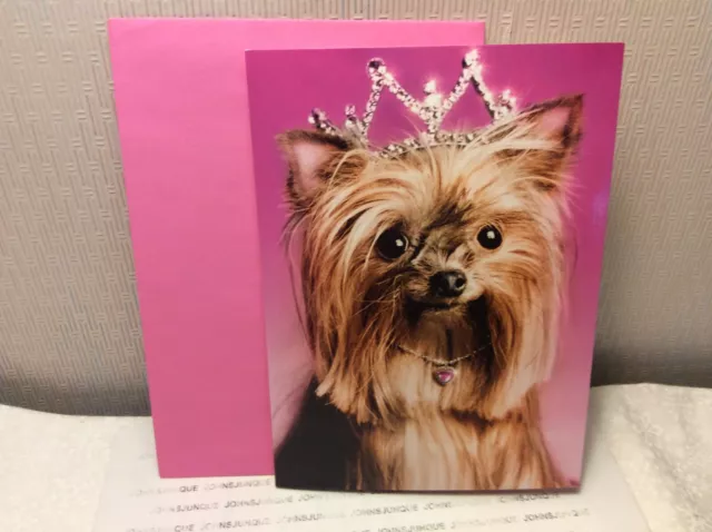 AVANTI BIRTHDAY GREETING CARD New w/envelope "It's your day-wear the good tiara"