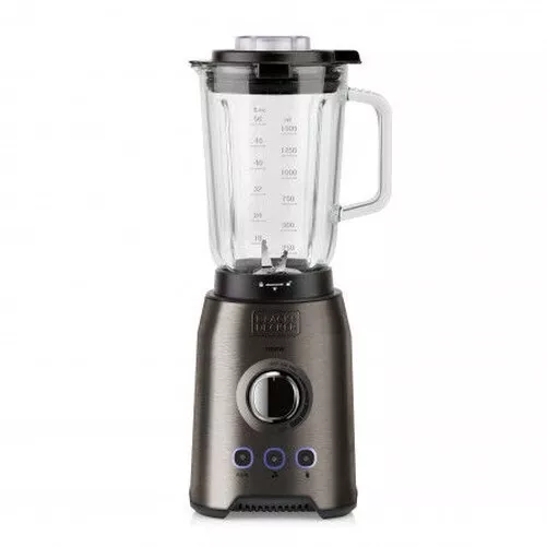 Black Decker BXJB1200E Mixeur 1200w Avec Bol en Verre 1.5 L