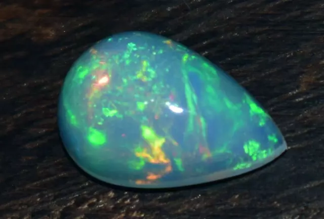 2.05 Cts Natural Ethiopian Opal Cabochon 12X8 MM AAA Grade Welo Opal Fire Opal