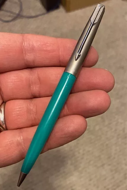 Vintage PARKER 61 MECHANICAL PENCIL  SURF GREEN)