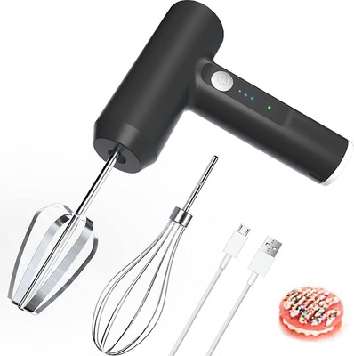 Frappé Frullatore 15 watt Rosenstein & Söhne Miniquirl Mini frusta elettrica con attacco per caraffa frullatore 