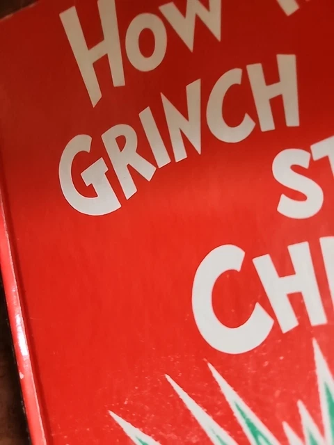DR SEUSS HOW The Grinch Stole Christmas 1957 First Edition £34.84 ...