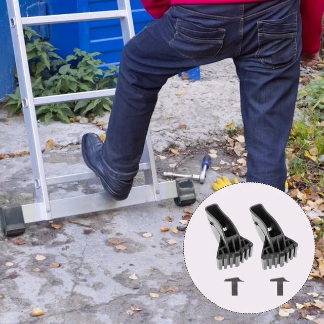 LADDER FOOT SWITCH Rubber Caps Legs Extension Parts Telescopic £10.09