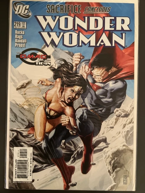 Wonder Woman #219-226 DC Comics Maxwell Lord death OMAC 220 221 222 223 224 225