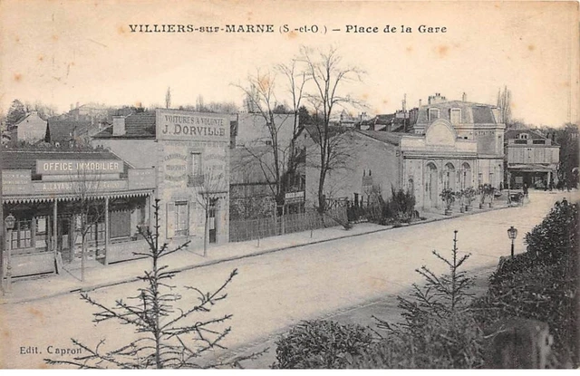 94 - VILLIERS SUR MARNE - SAN47067 - Place de la gare