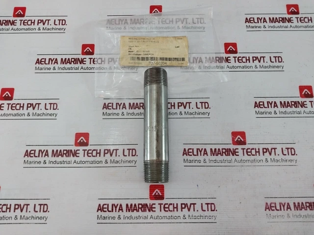 Shower Head Extension Arm (2 Pack) - 304 Stainless Steel G1/2 Thread, 20mm Length, With PTFE Tape