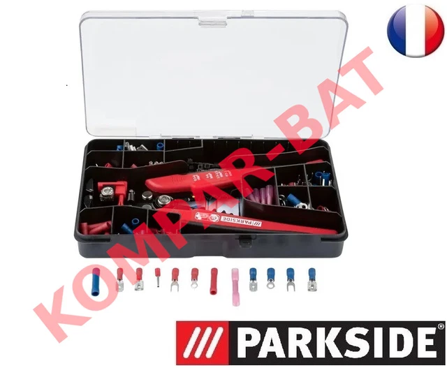 PARKSIDE® Pince à sertir avec accessoires