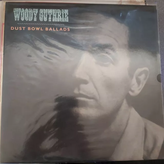 Woody Guthrie – Dust Bowl Ballads (Rounder Records 1040) 1988 (LP)