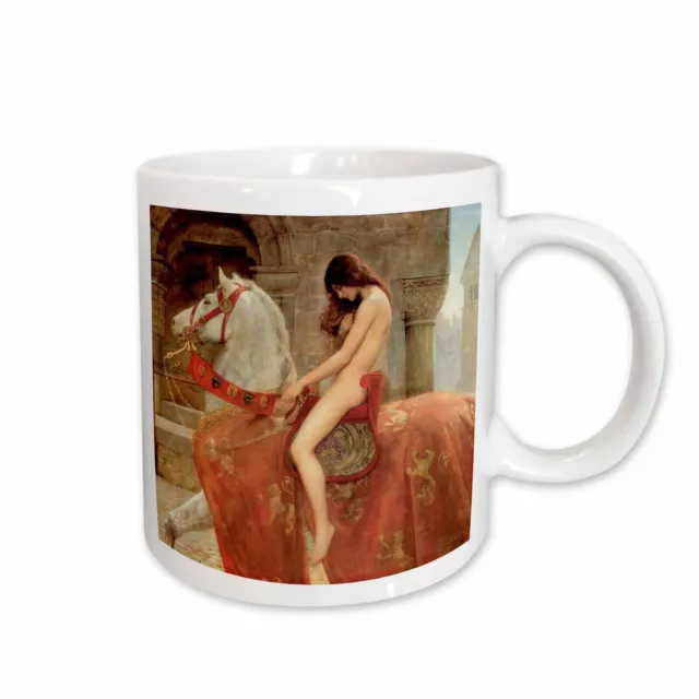 3dRose Lady Godiva Vintage John Collier Mug