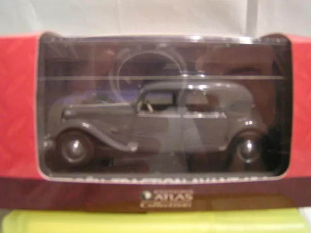 Norev 1/43  = Citroën Traction 15 Six Grise De 1938/1954  (En Boîte D'origine)