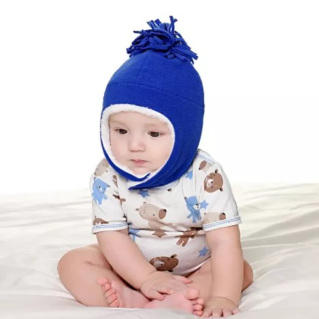 Thickening Autumn Winter Baby Hat Breathable Infant Toddler Bonnet
