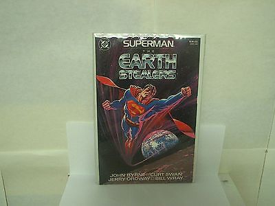 Superman the Earth Stealers DC Comics 1988 graphic novel