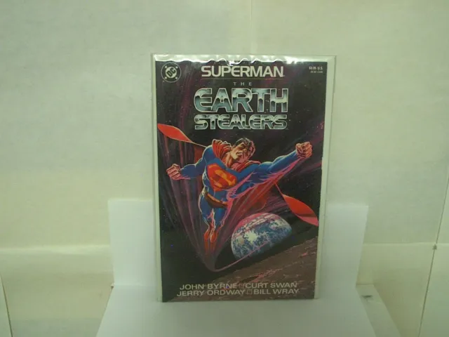 Superman the Earth Stealers DC Comics 1988 graphic novel